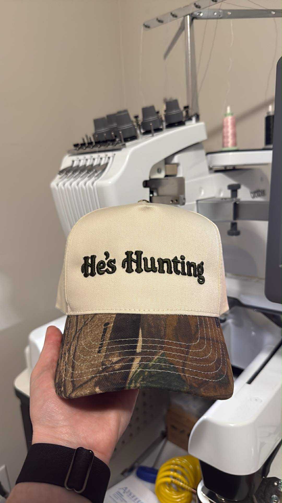 He’s Hunting Hat