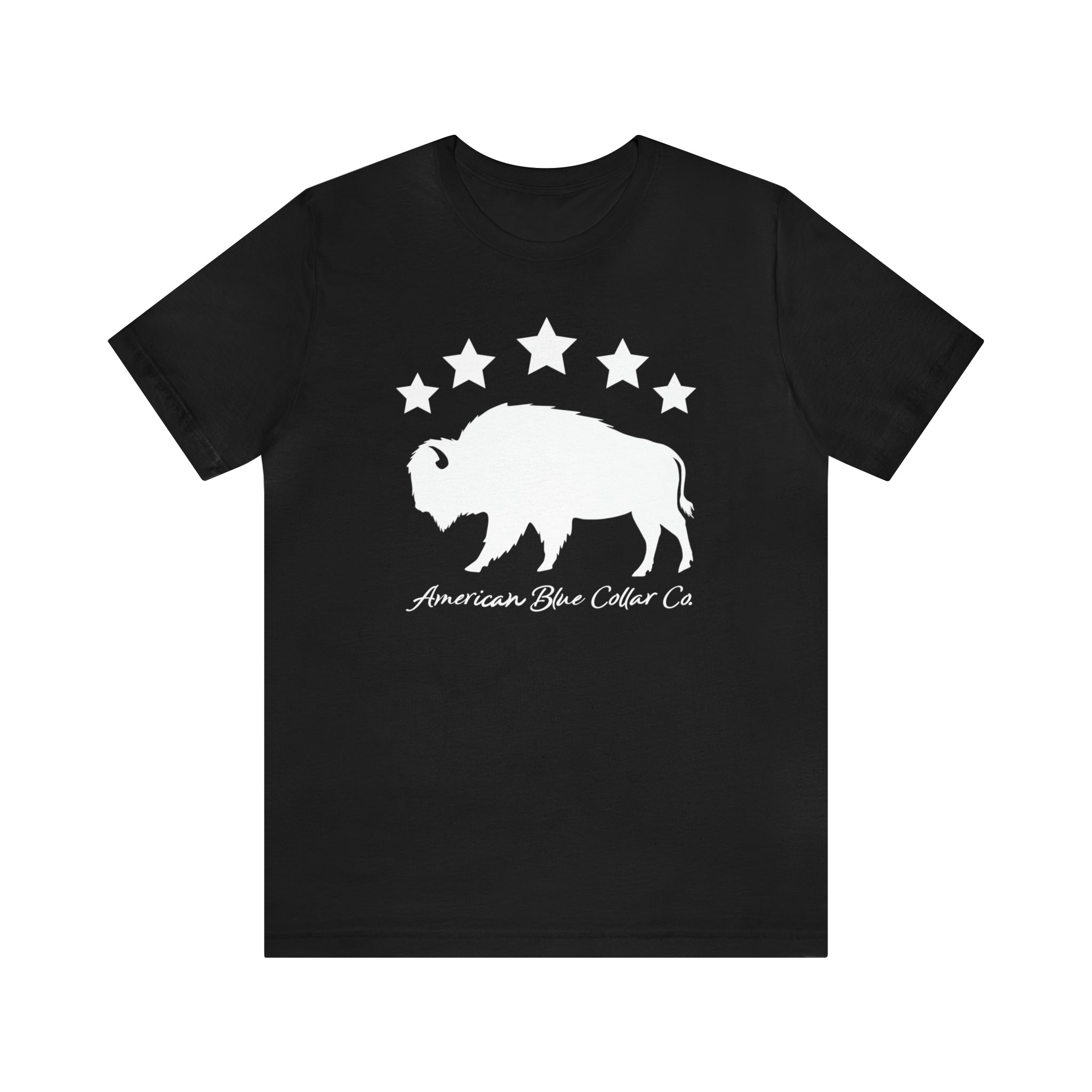 Bison T-Shirt White Print