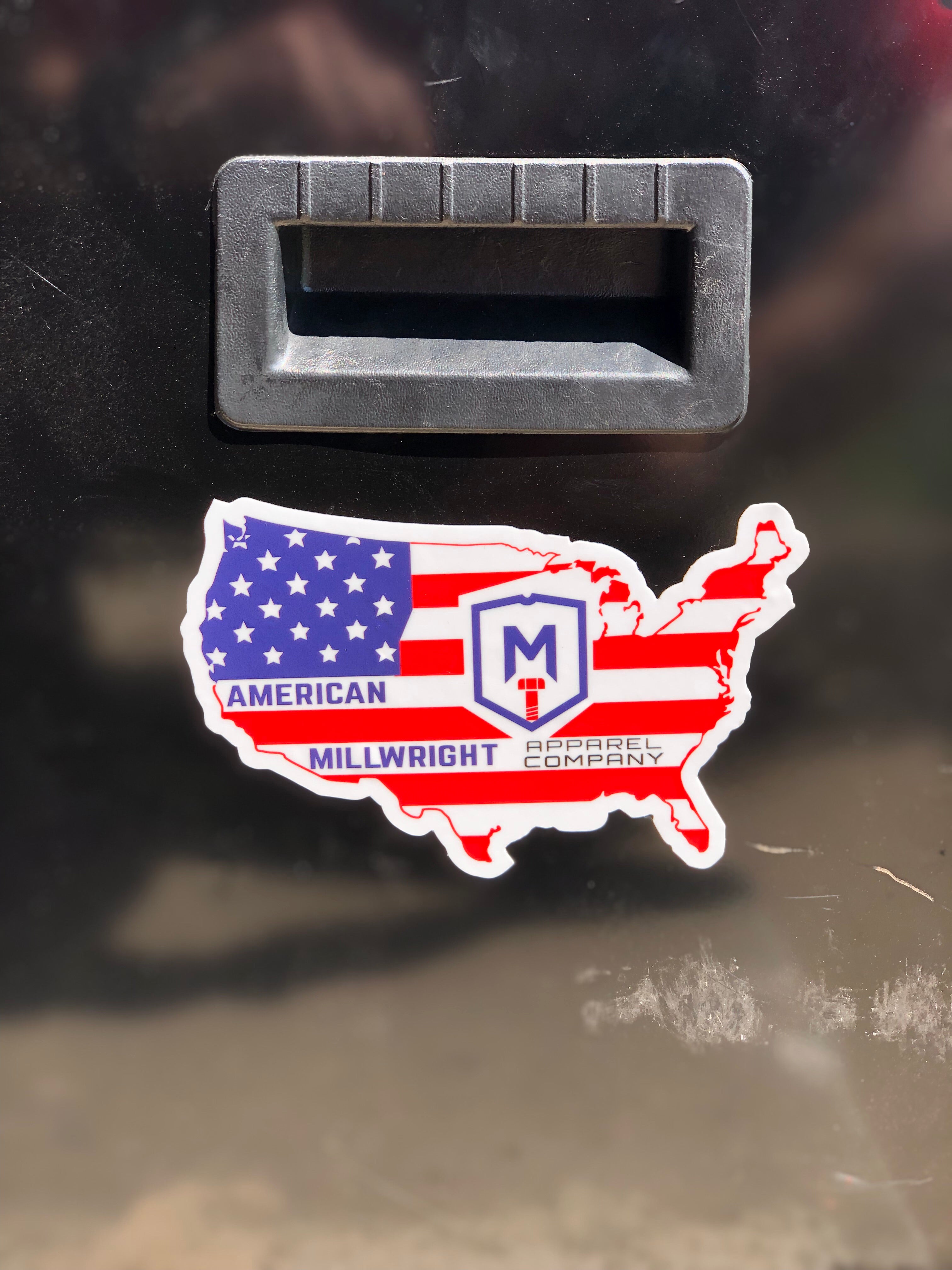 American Millwright Company Toolbox Sticker